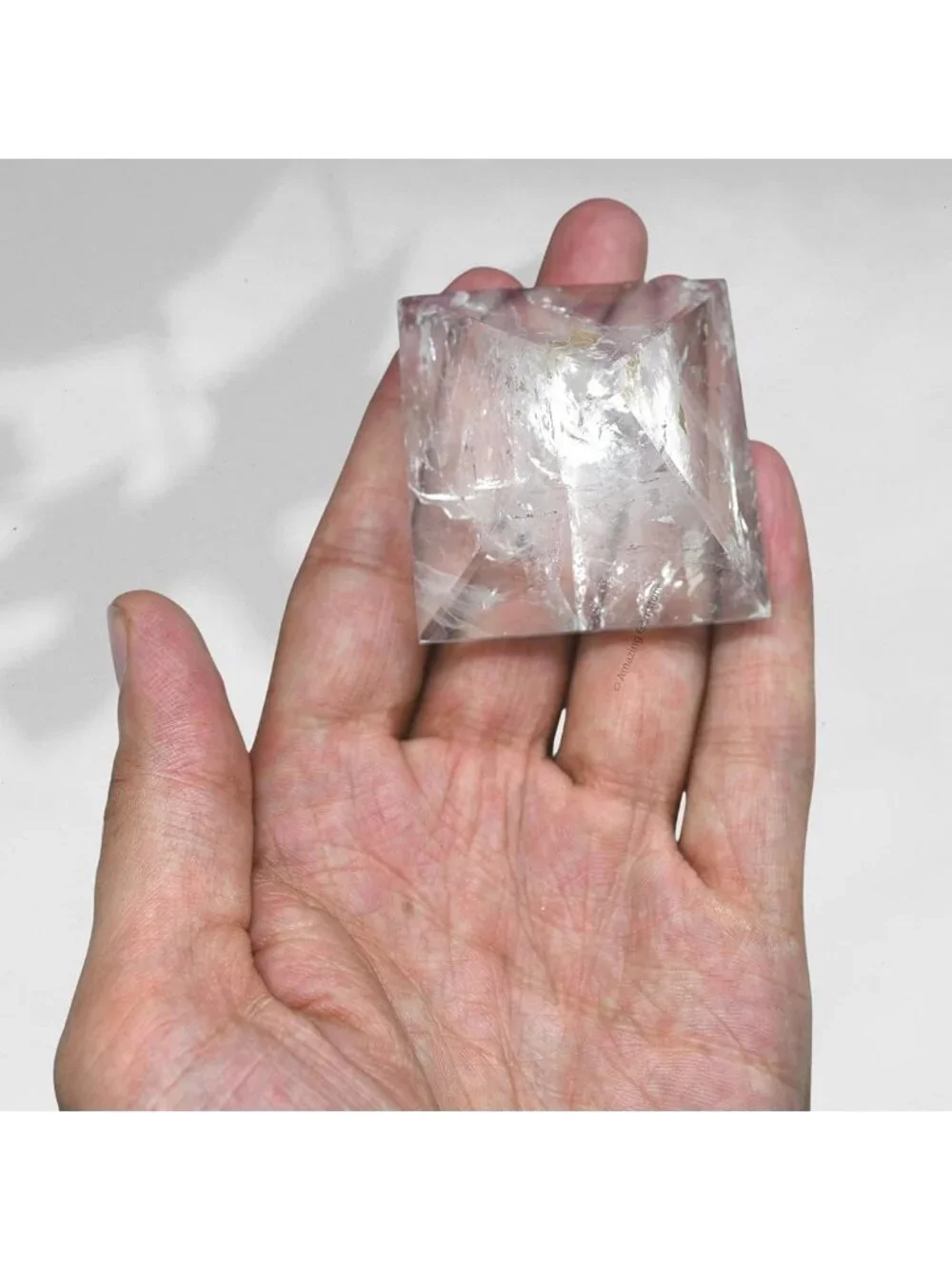 Clear Quartz Pyramid Crystal Healing Stone - 2
